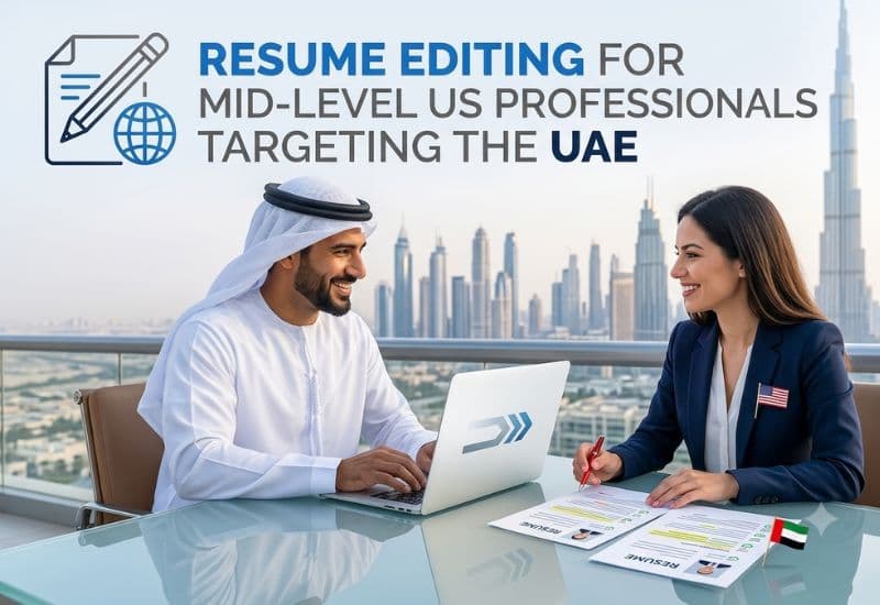 Resume Editing Mid-Level USA Professionals