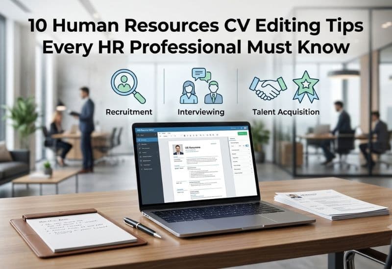 10 Human Resources CV Editing Tips Every HR Professional Must Know