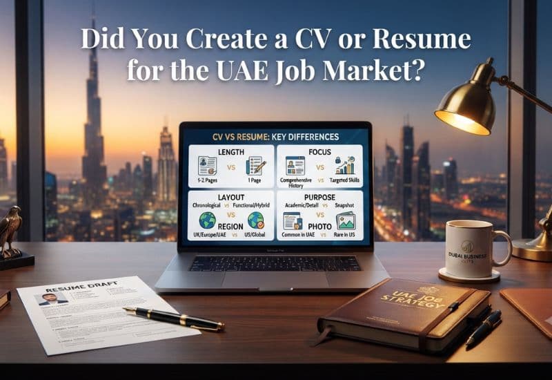CV or Resume for UAE Jobs: What Gulf Employers Actually Expect