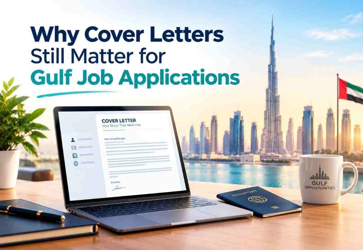 Why Cover Letters Still Matter for Gulf Job Applications